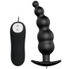 Pretty Love - Plug Anal Silicone Extra Stimulation Et 12 Modes De Vibration Noir